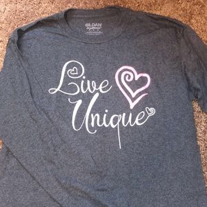 Live Unique T shirt & long sleeve!